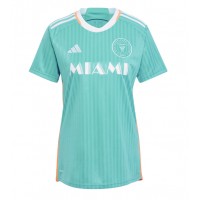 Echipament fotbal Inter Miami Lionel Messi #10 Tricou Treilea 2024-25 pentru femei maneca scurta